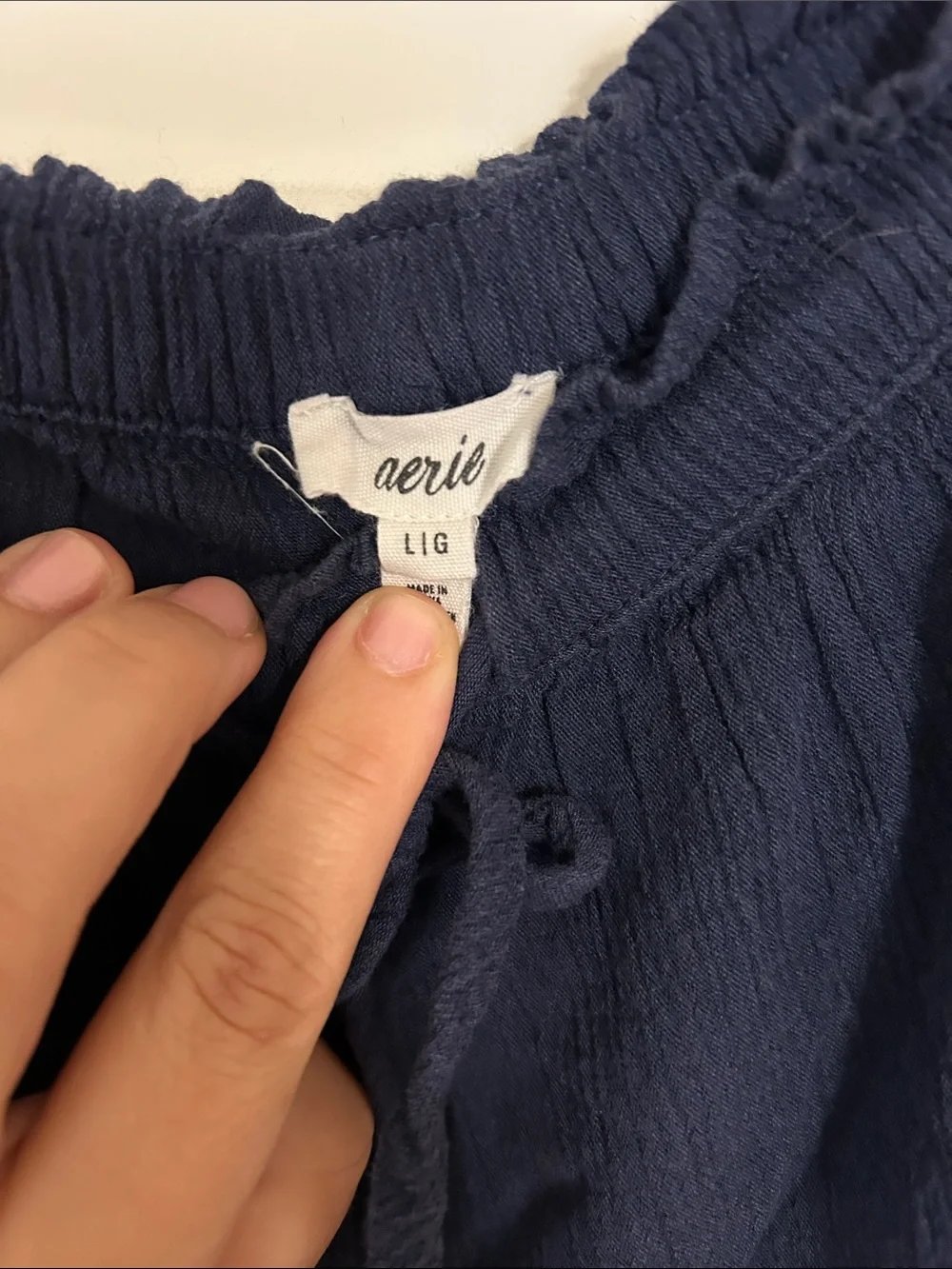aerie lightweight navy